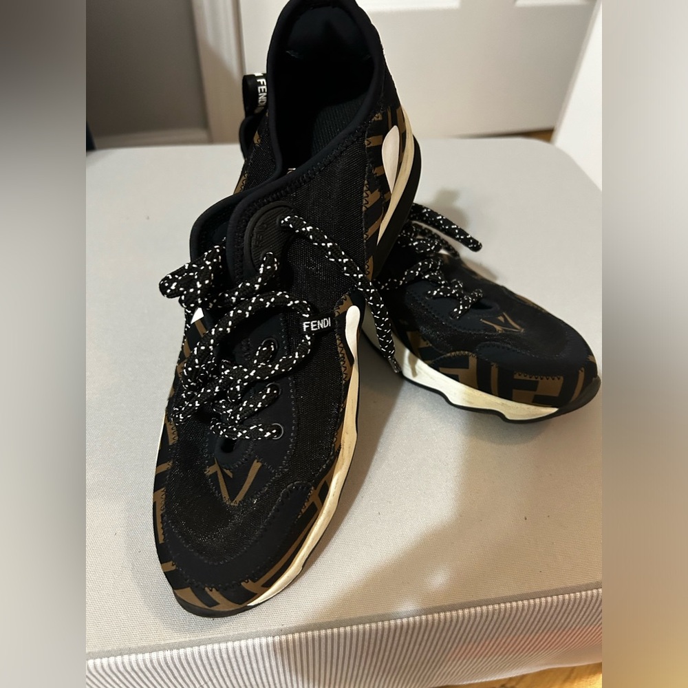 Fendi
Zucca FF Logo Neoprene Chunky Sneakers
Women's Size 37 - Picture 2 of 8